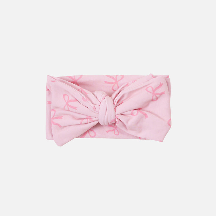 Headwrap - Pink Bows
