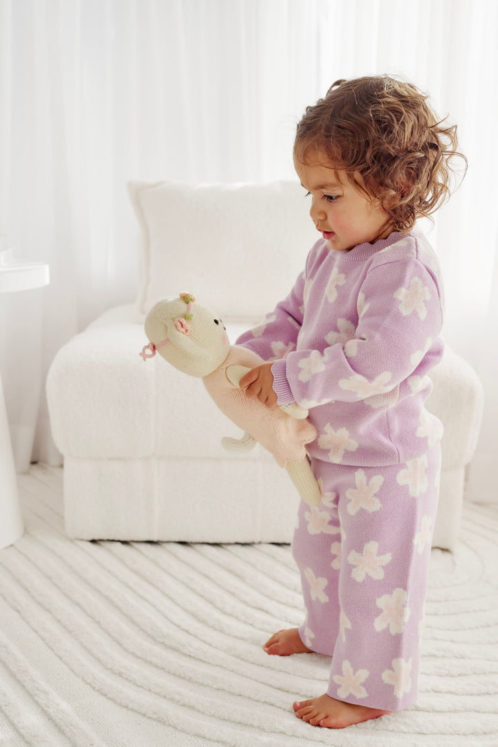 Knitted Wide Leg Pants - Lumi