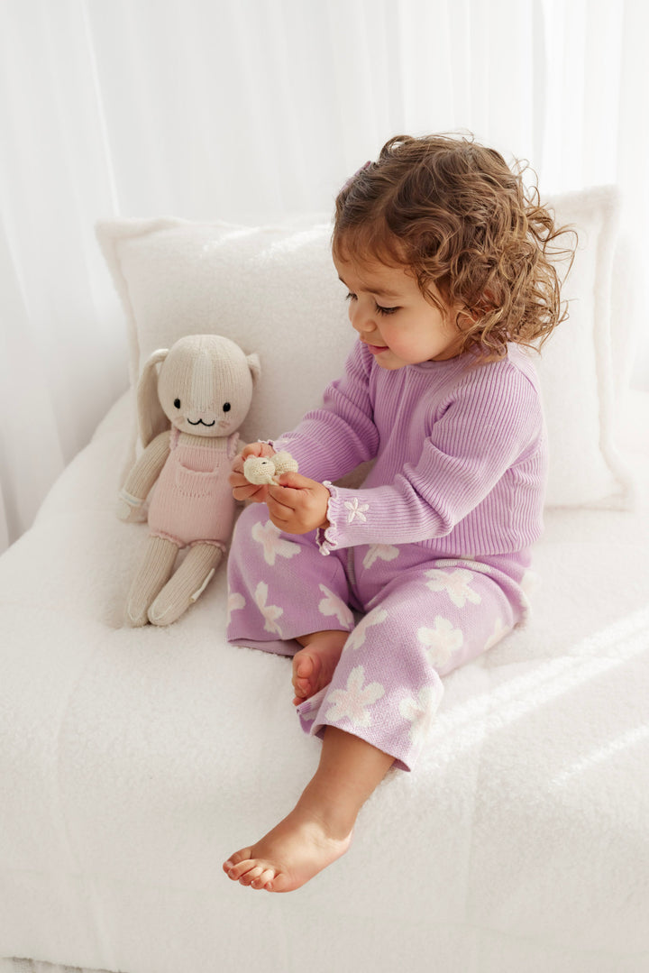 Knitted Bodysuit/Top - Orchid