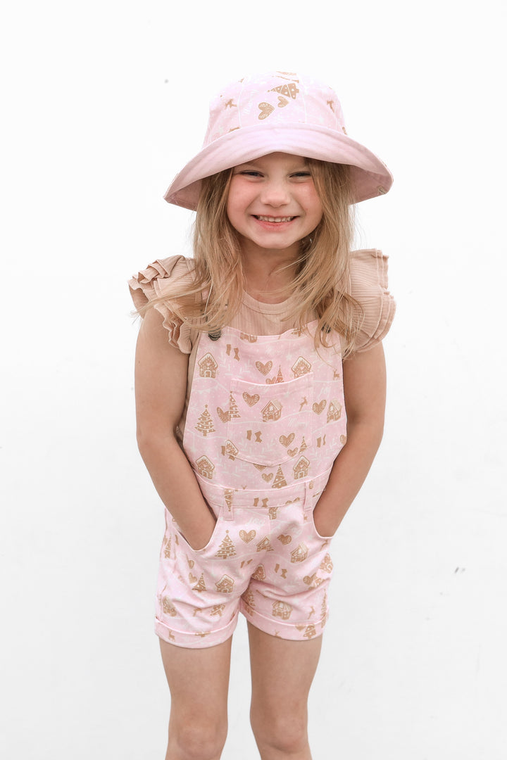 Cozy Short Sleeve Flutter - Oatmeal