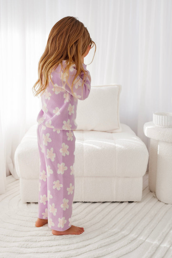 Knitted Wide Leg Pants - Lumi