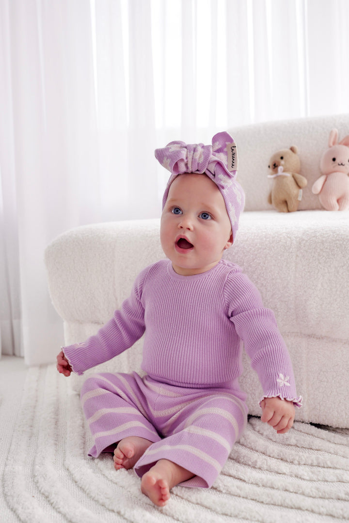 Knitted Bodysuit/Top - Orchid