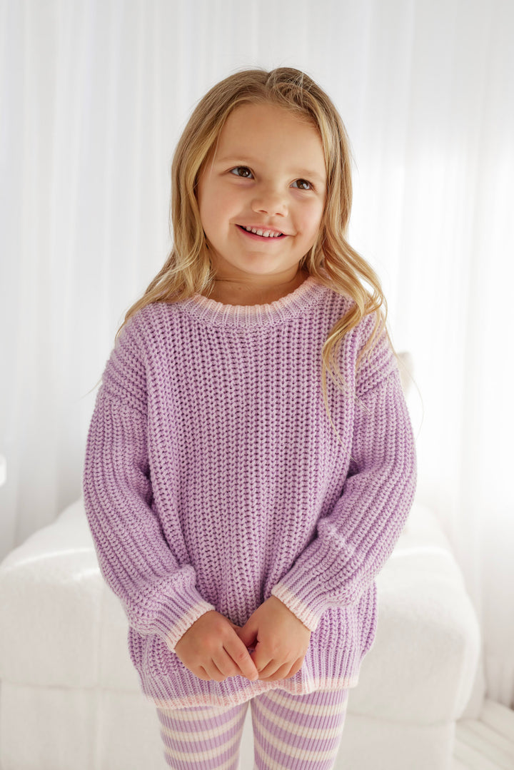 Super Chunky Knit - Orchid