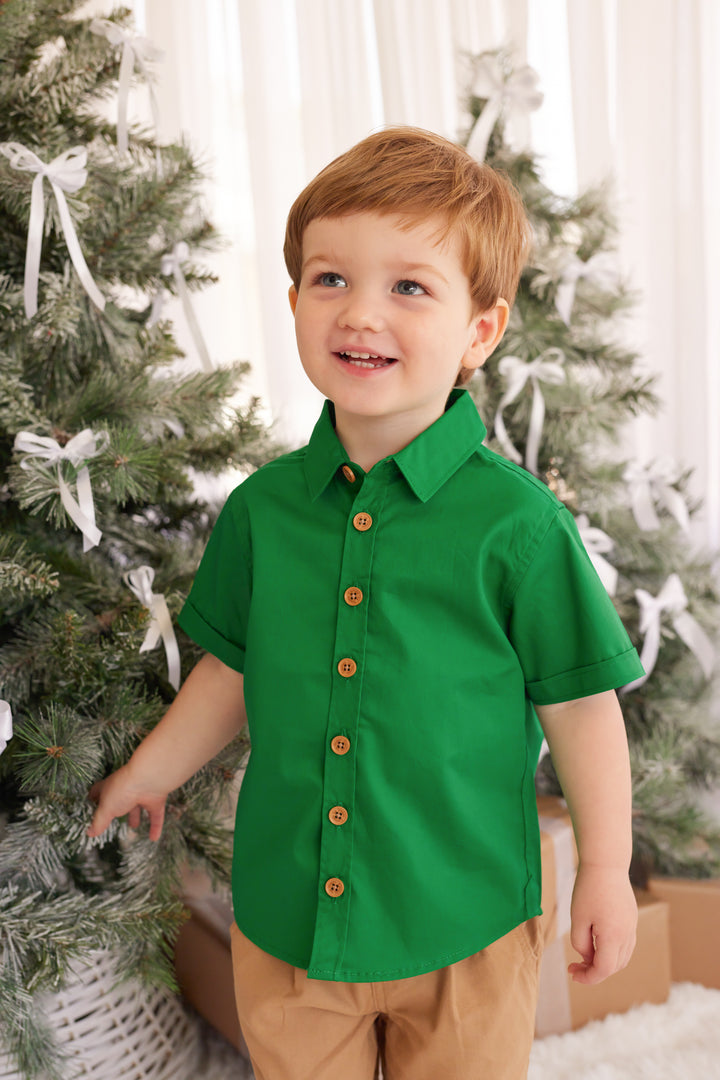 Button Up Shirt - Green