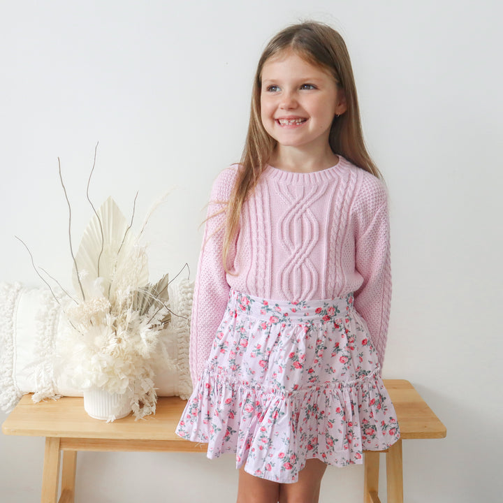 Pullover Knit - Baby Pink