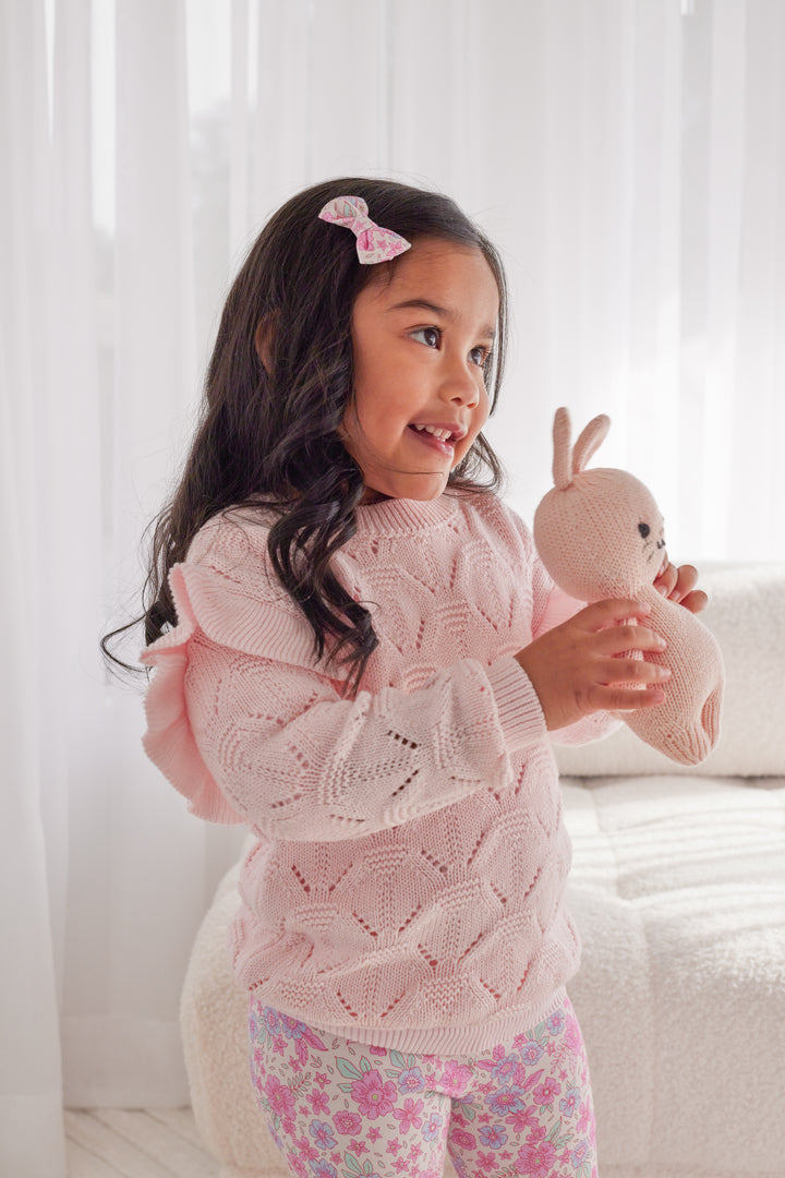 Jessie Flutter Knit - Ballerina Pink