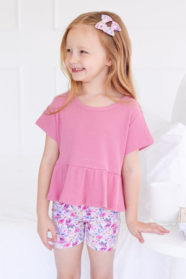 Floral Bike Shorts - Talulah