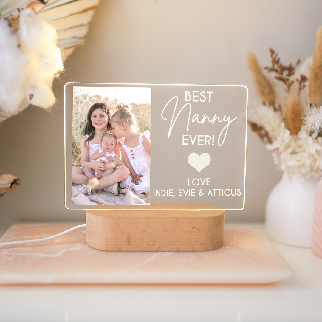 Acrylic Night Light - Best... ever! W/ Custom Image