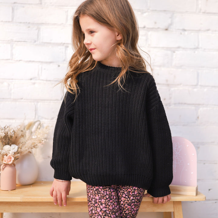 Super Chunky Knit - Black