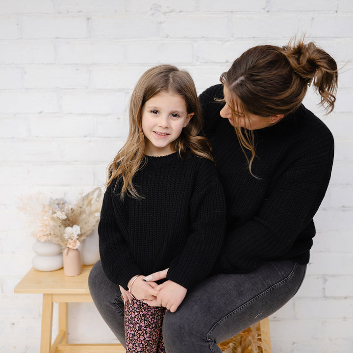 Super Chunky Knit - Black