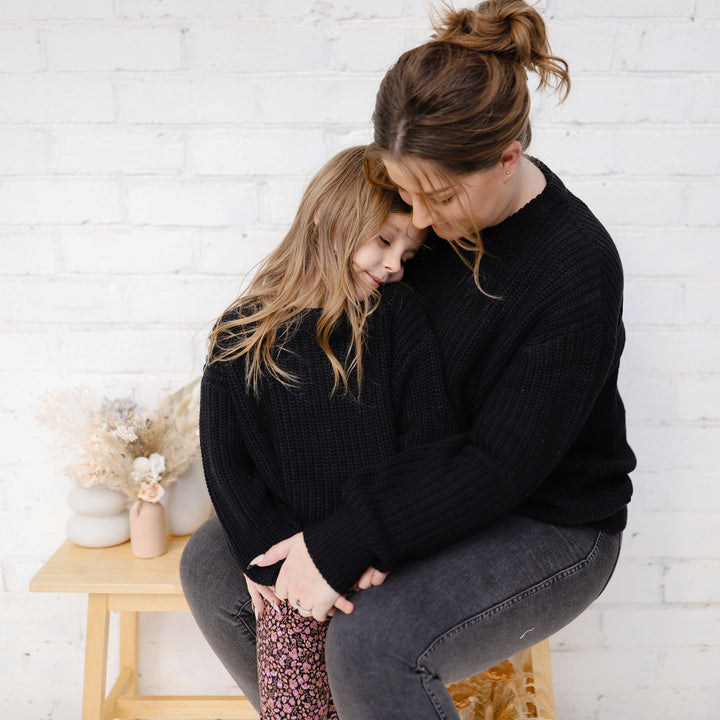 Super Chunky Knit - Black