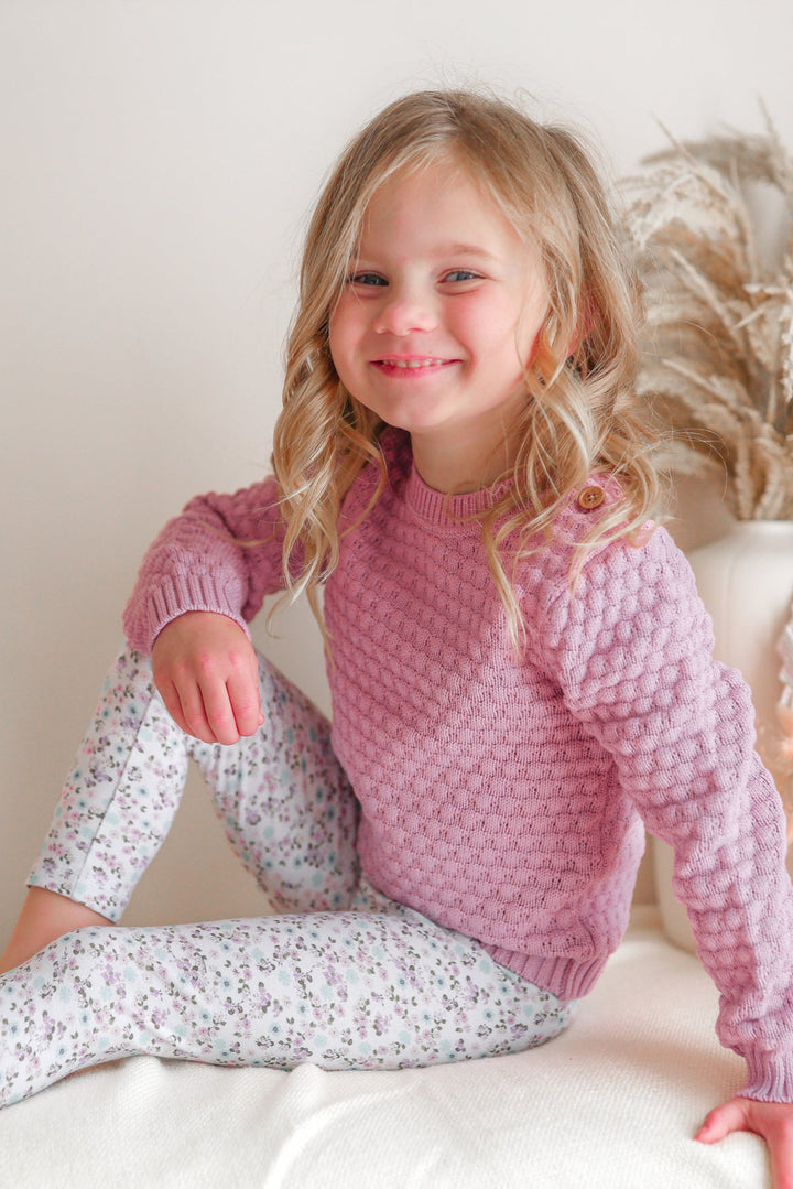 Bubble Knit - Wild Orchid