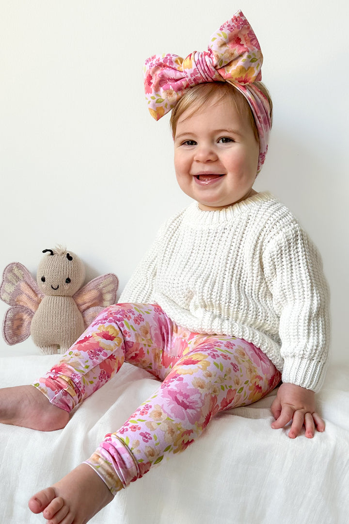 Floral Leggings - Capri