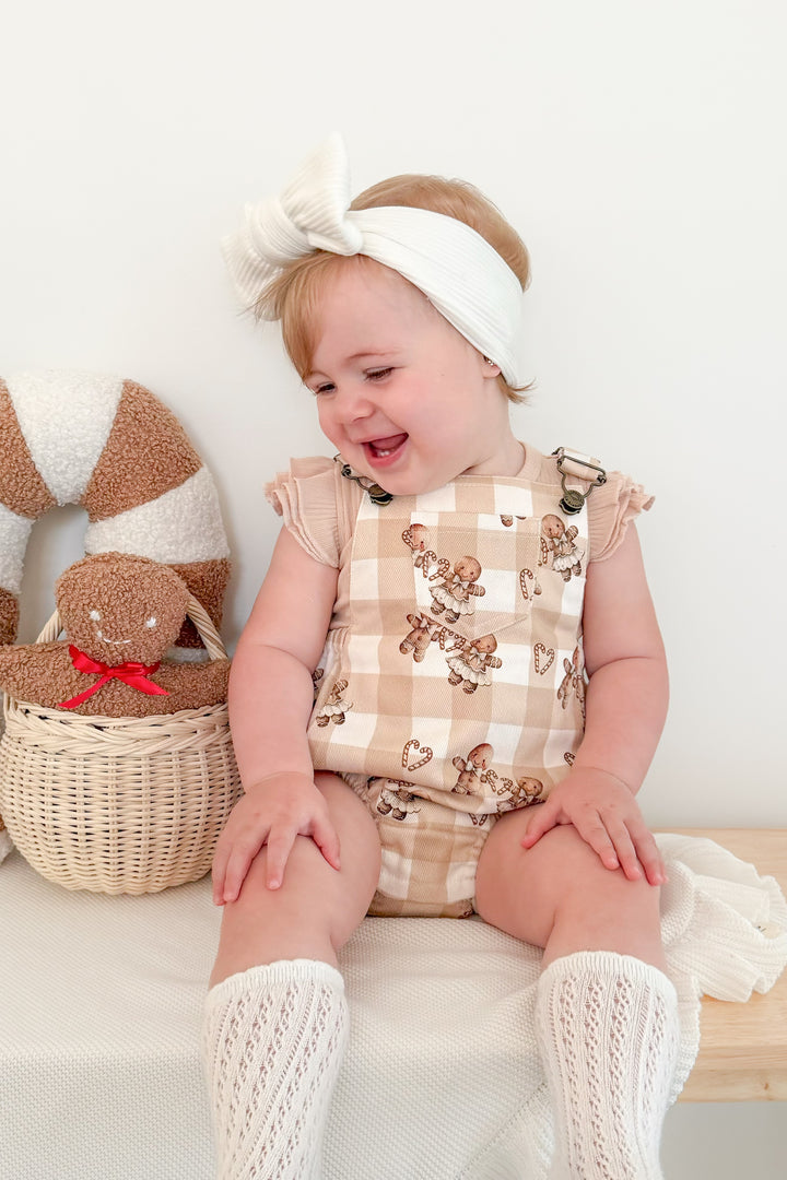 Cozy Short Sleeve Flutter - Oatmeal