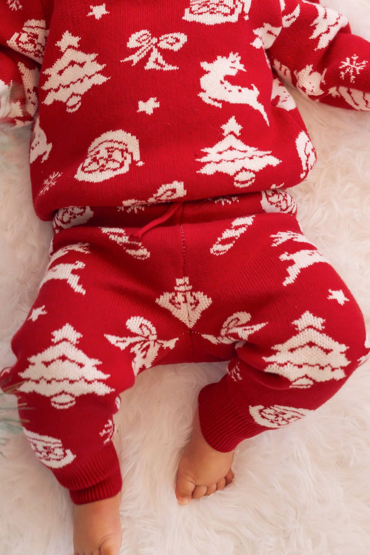 Knitted Pants - Merry Little Christmas