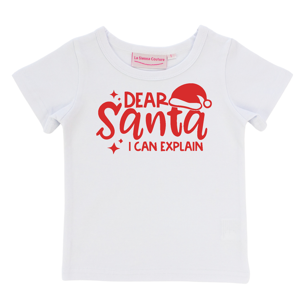 Dear Santa - Unisex Tee - Vinyl - Custom