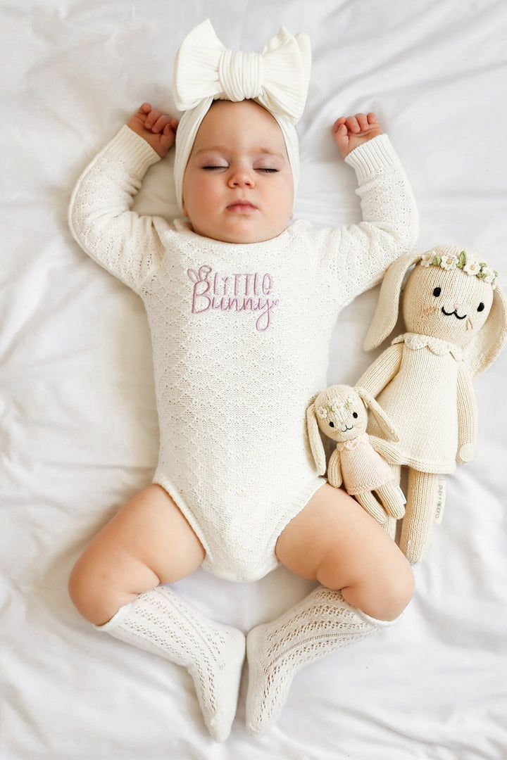 Montee Knitted Romper - Marshmallow