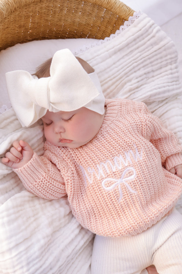 Super Chunky Knit - Peach