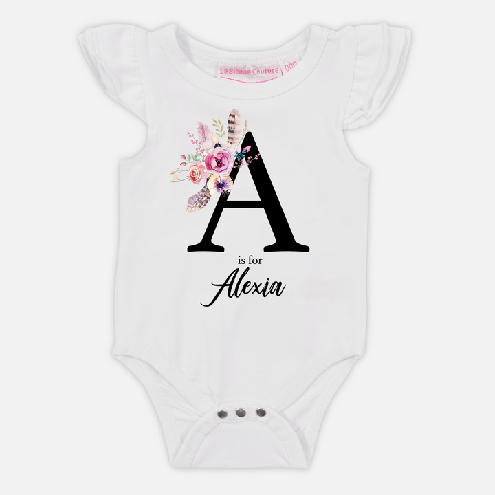 Floral Monogram - Custom