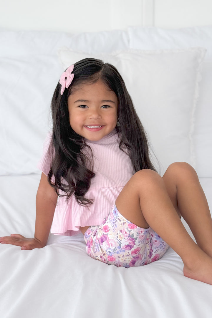 Floral Bike Shorts - Talulah