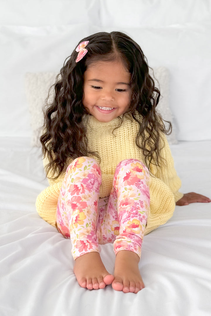 Floral Leggings - Capri