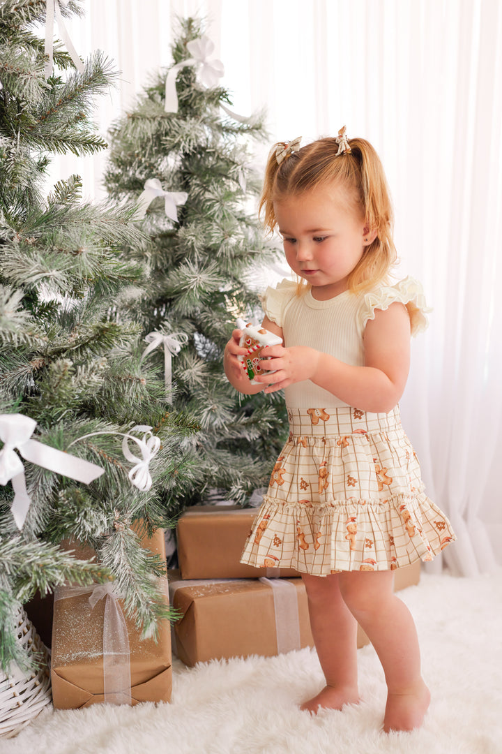 Ruffle Skirt - Jolly Little Gingerbread