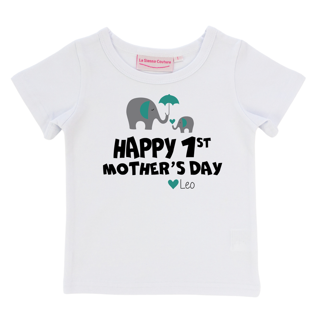Happy 1st Mother's Day - Unisex Tee - Custom