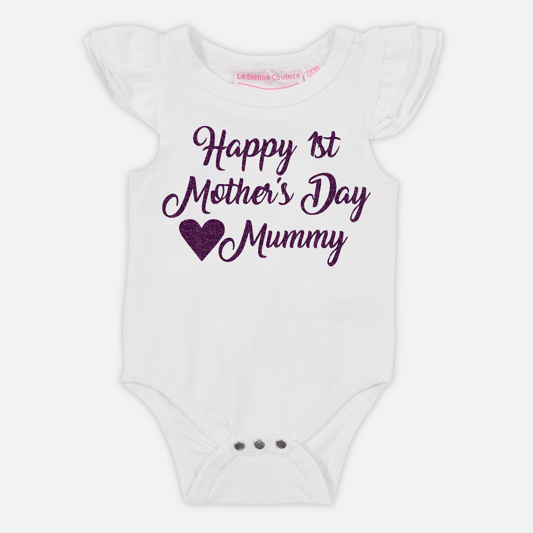 Happy 1st Mother's Day Mummy - Vinyl Custom