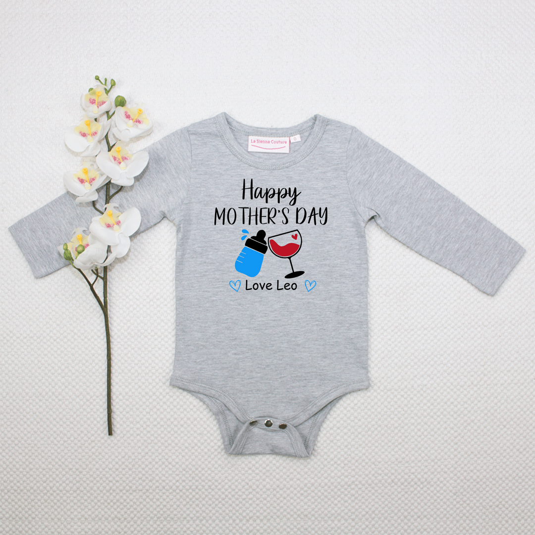 Happy Mother's Day - Blue - Unisex Long Sleeve