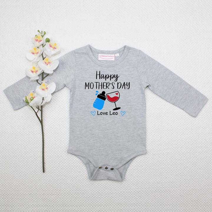 Happy Mother's Day - Blue - Unisex Long Sleeve