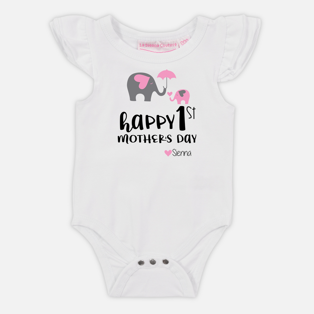 Happy 1st Mother's Day - Flutter - Custom