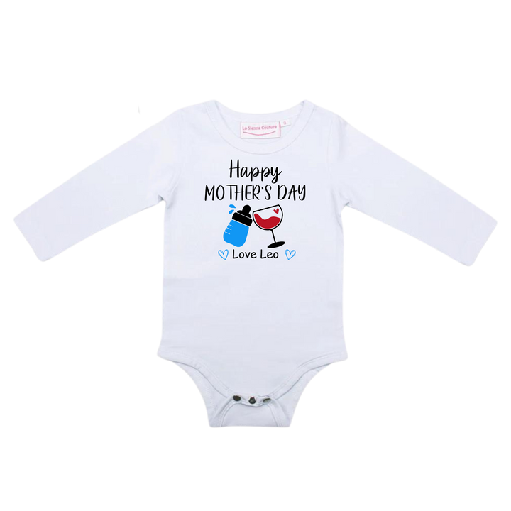 Happy Mother's Day - Blue - Unisex Long Sleeve