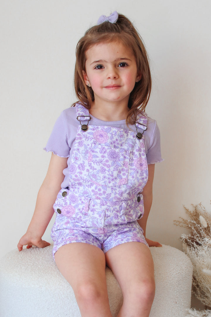 Waffle Mini Bows - Purple Popsicle