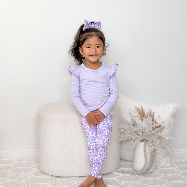 Floral Girls Leggings