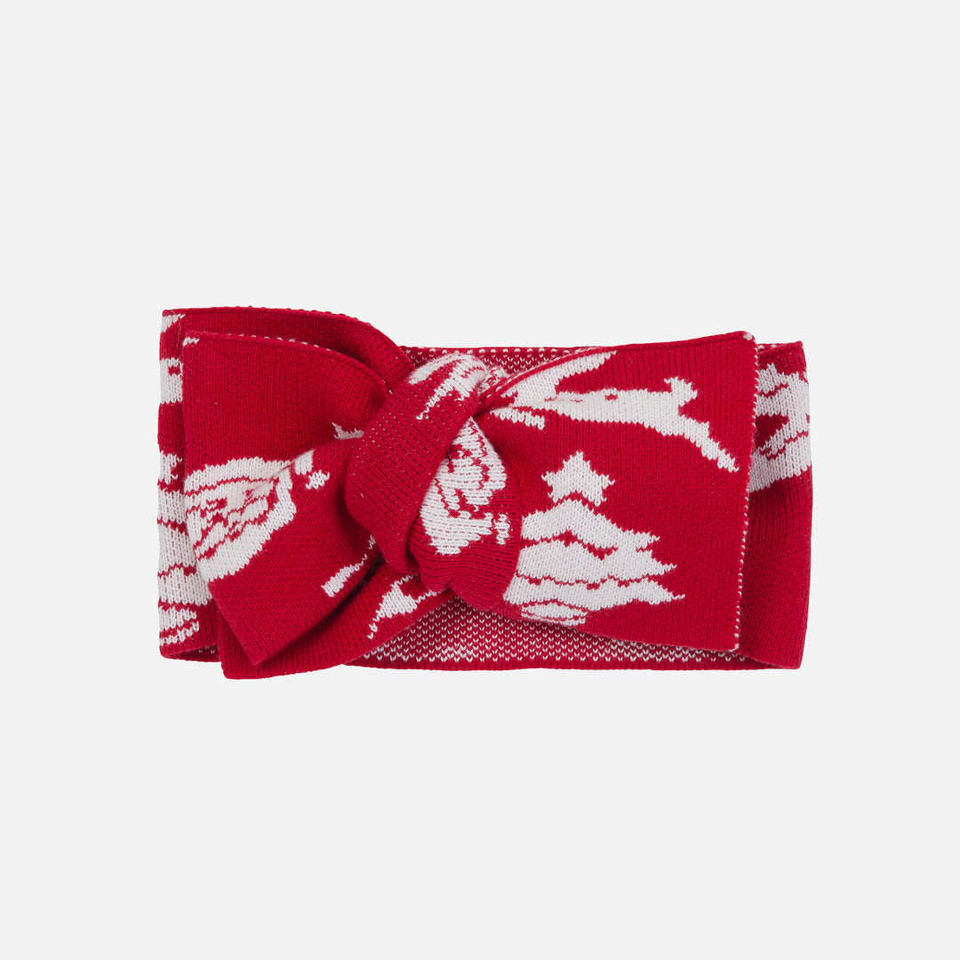 Knitted Headwrap - Merry Little Christmas