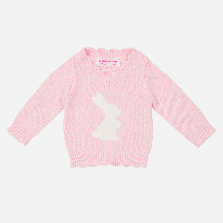 Knitted Jumper - Little Bunny Ballerina Pink