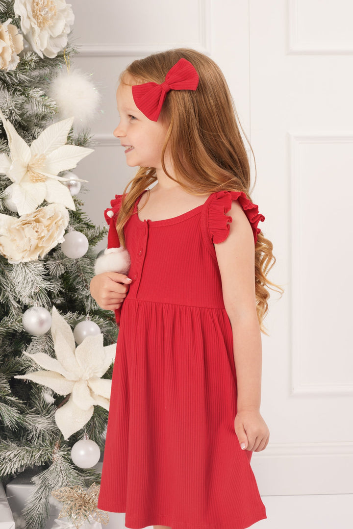 Cozy Summer Dress - Red