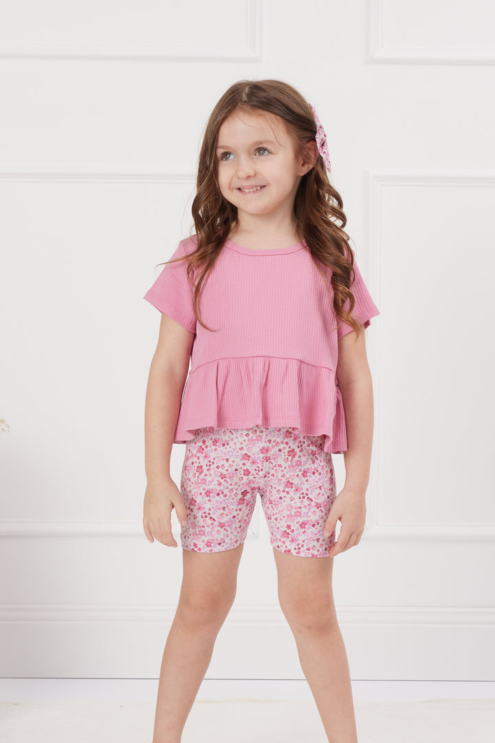 Cozy Ruffle Top - Berry Bliss