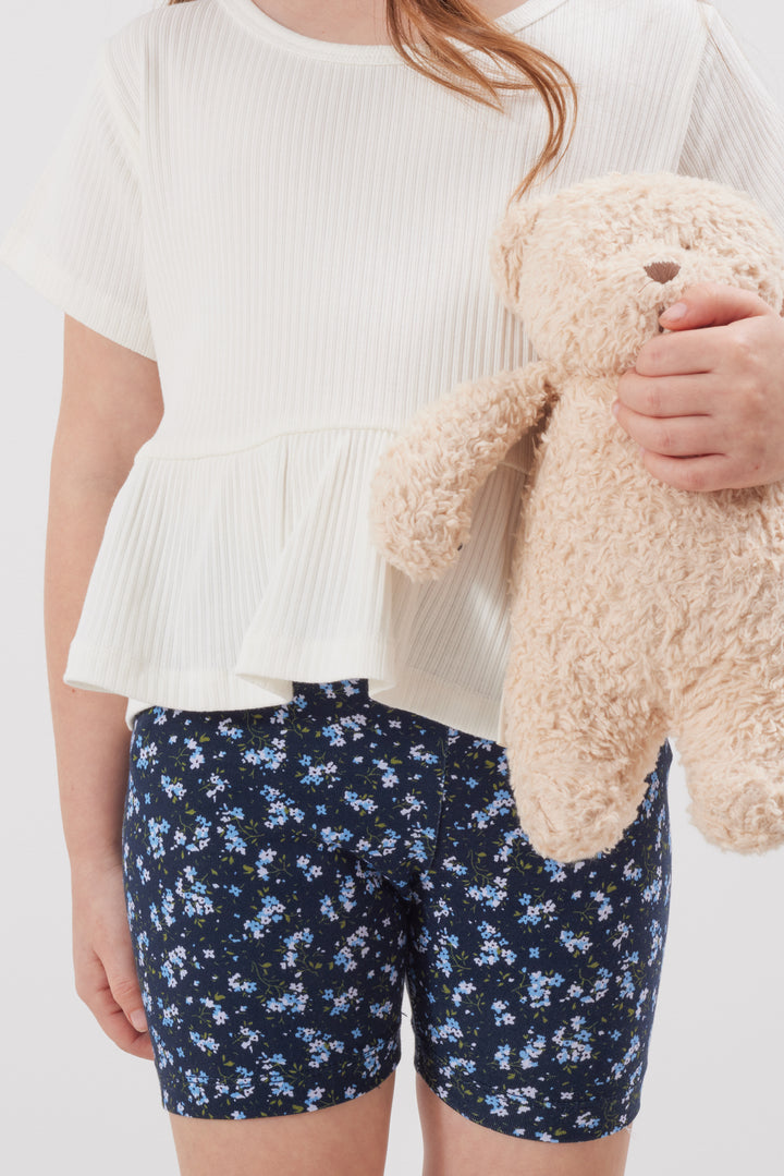 Floral Bike Shorts - Winona