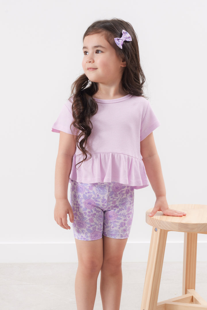 Floral Bike Shorts - Haven