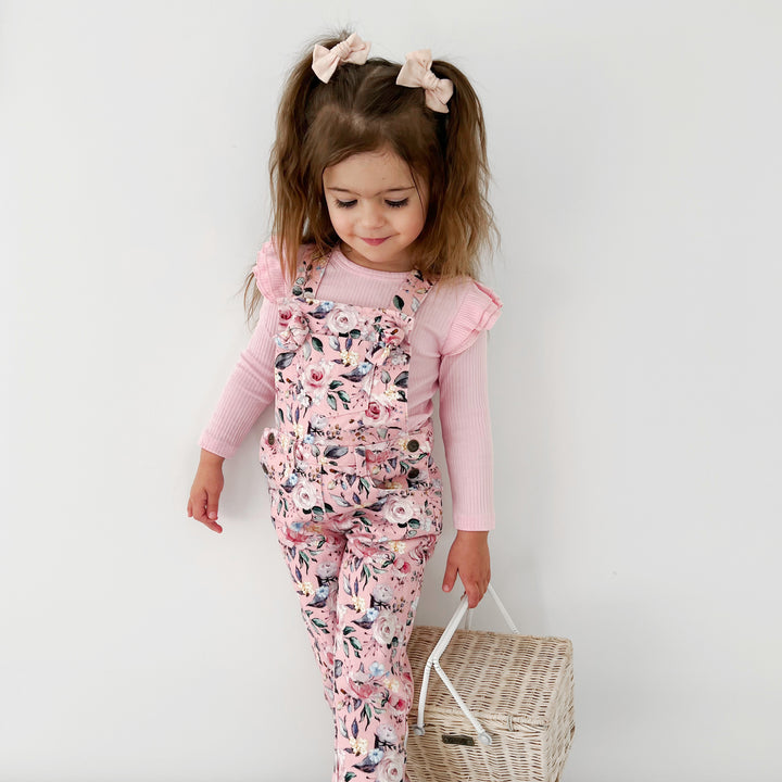 Floral Overalls - Lonnie
