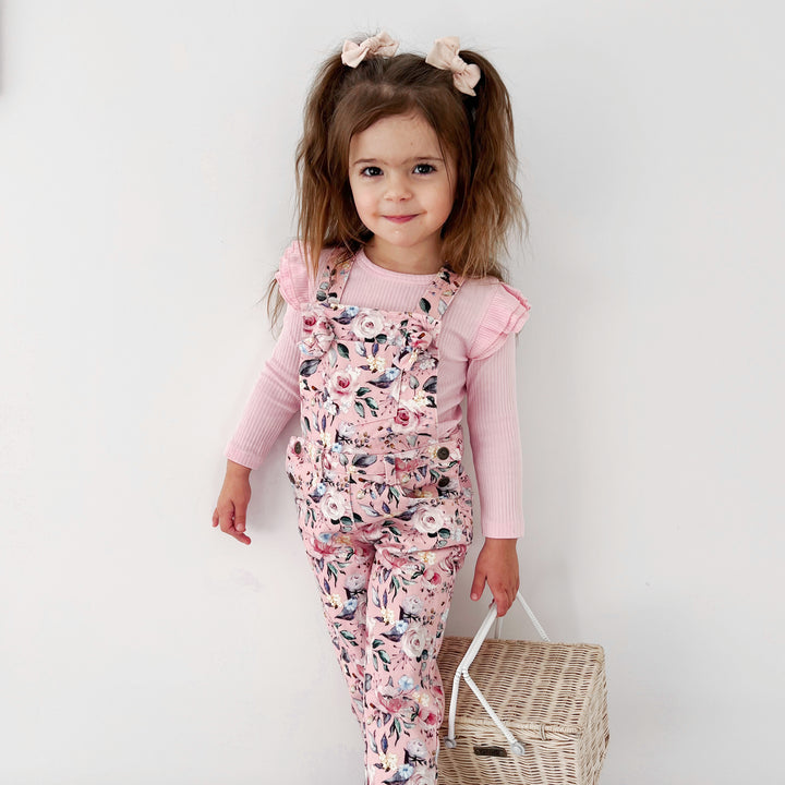 Floral Overalls - Lonnie