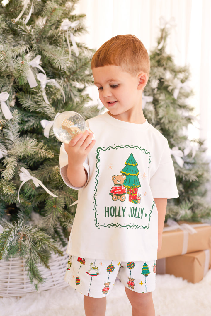 Tshirt - Holly Jolly Vintage Christmas