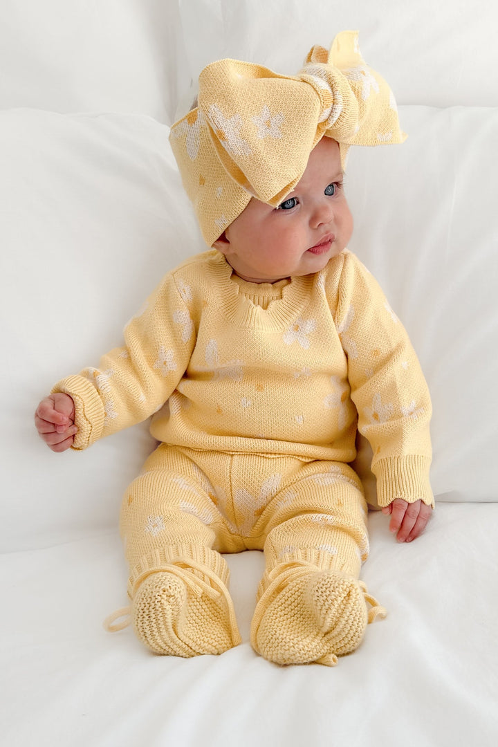 Knitted Pants - Magnolia