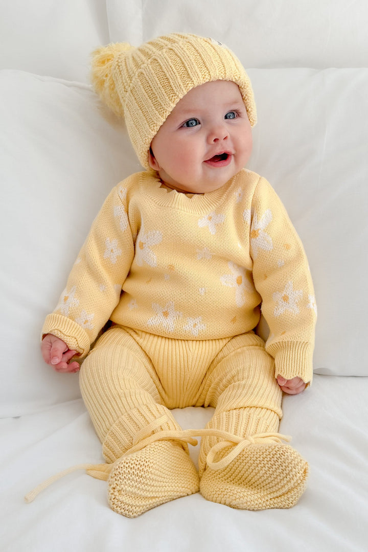 Knitted Jumper - Magnolia