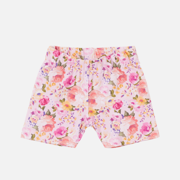 Floral Bike Shorts - Meredith