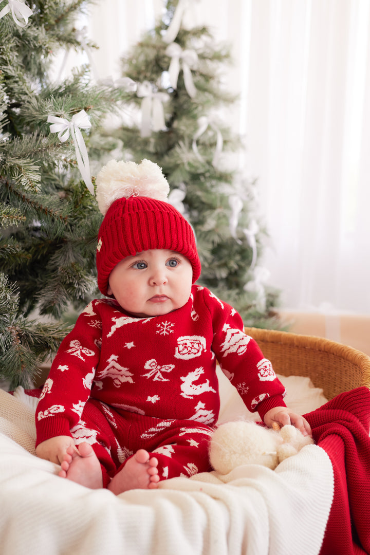 Knitted Jumper - Merry Little Christmas