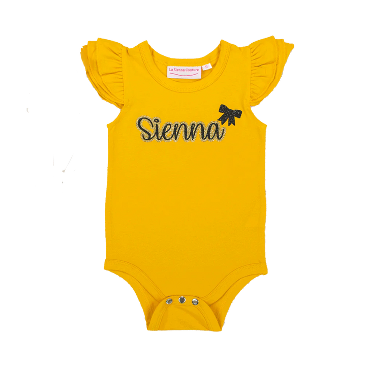 Monogram Bow - Vinyl - Custom