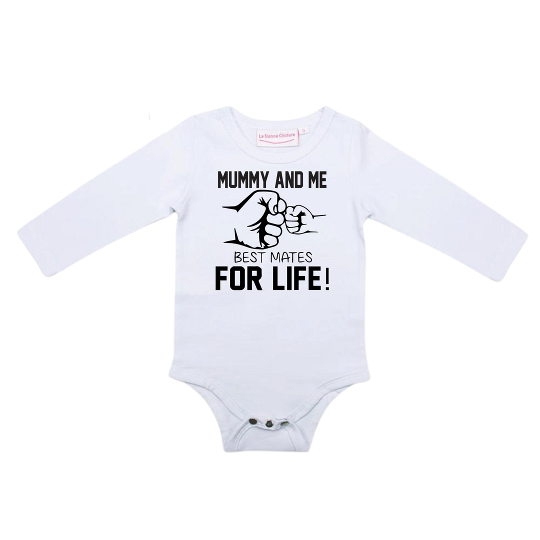 Mummy & Me Best Mates - Unisex Long Sleeve  - Custom