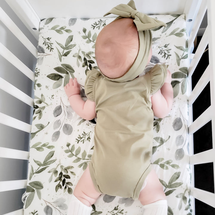 Short Sleeve Flutter - Olive